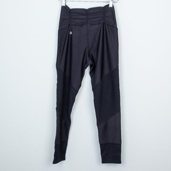 Chill By Will Moto Style Black Leggings Size 1 - Picture 6 of 10